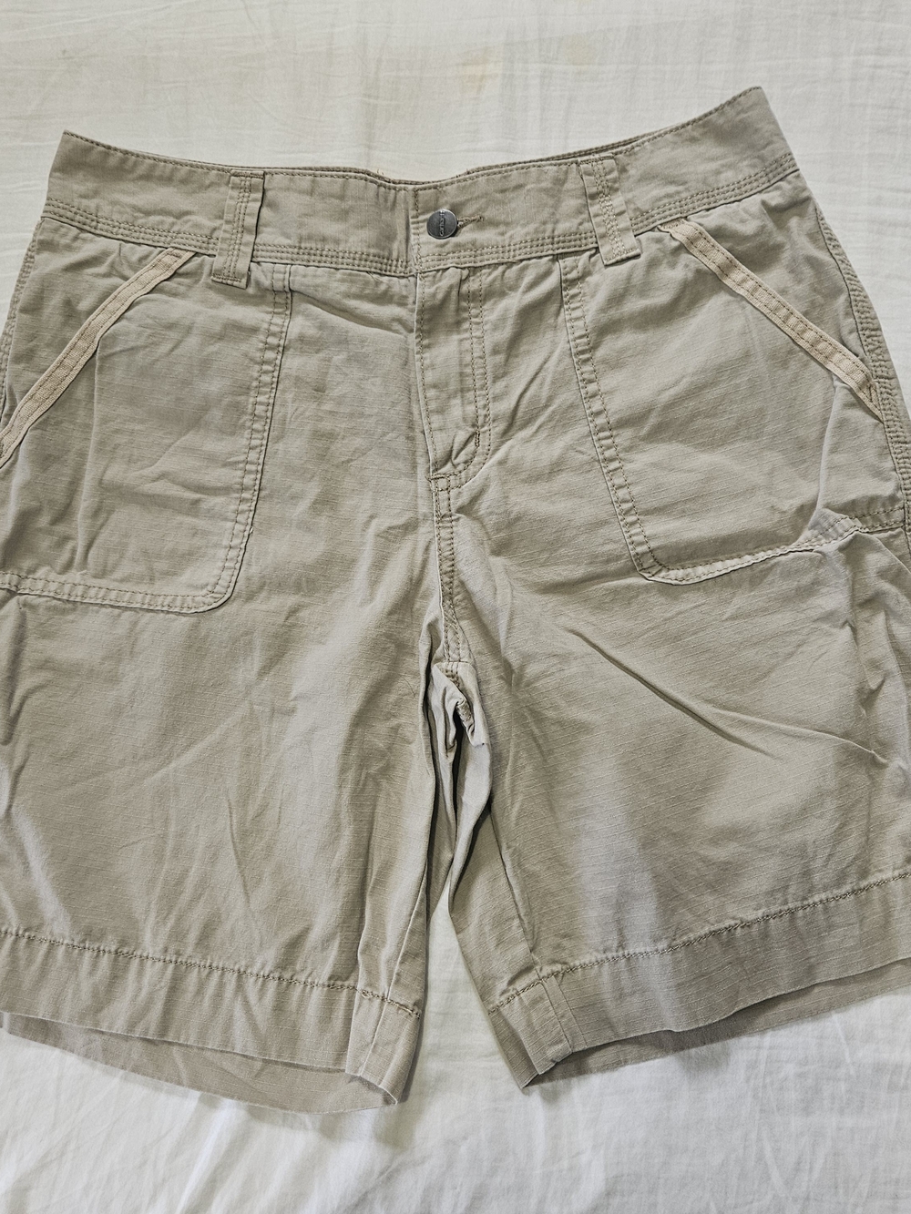 Carhartt Khaki Canvas Work Shorts